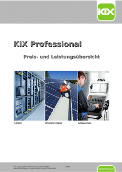 KIX Professional - c.a.p.e. IT GmbH