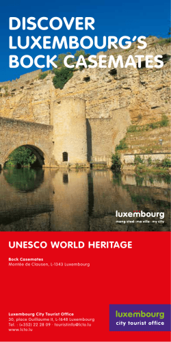 discover luxembourg`s bock casemates