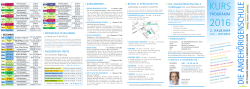 PROGRAMM - Die Angehörigenschule