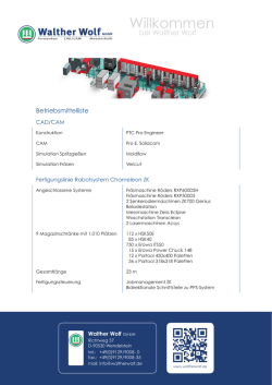 Willkommen - Walther Wolf GmbH