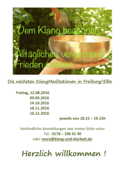 Herzlich willkommen !