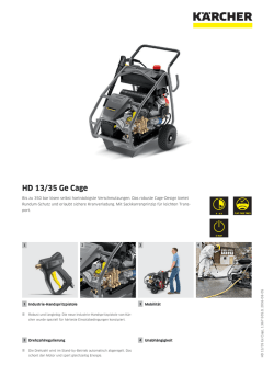 HD 13/35 Ge Cage - K&auml;rcher Center Esch