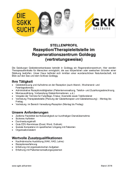 Allgemeine Informationen zur Stelle „Direktionsjurist/in“