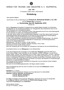 Flyer 08.09.2016 - Verein für Technik und Industrie eV