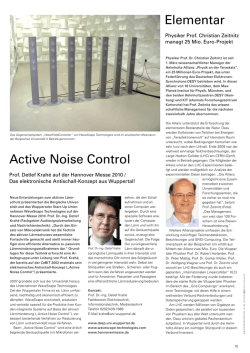 Active Noise Control Elementar