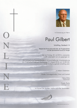 Gilbert Paul Parte online
