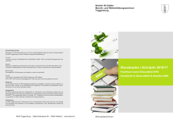 Gesundheitsberufe (31 kB, PDF) - Berufs