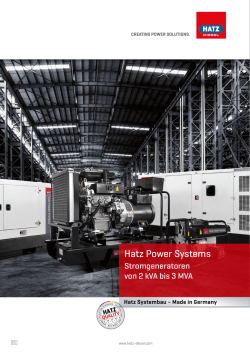 Hatz Power Systems