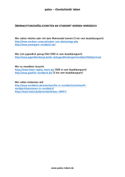 die Unterbringung ist nicht im Preis enthalten. Wir haben hier eine