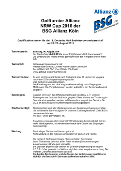 Ausschreibung