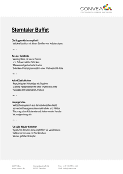 Sterntaler Buffet