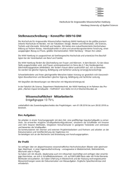 089/16-DM EG 13 TV-L