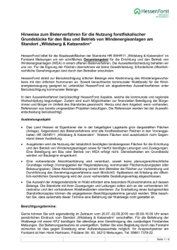 Hinweise zum Bieterverfahren f&uuml;r die Nutzung - Hessen