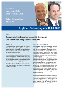 Hans-Uwe Kla&szlig;, Rainer Hohenschuh