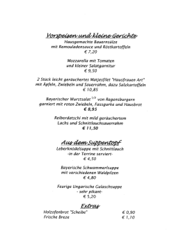 Hausgemachte Bauerns&uuml;ize mit Remouladensaace und R&ouml;stkartoffein