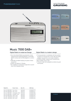 Music 7000 DAB+