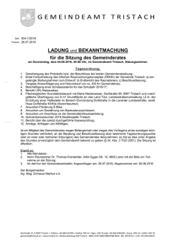 GR-Sitzung 04.08.2016