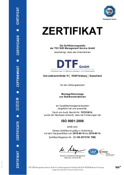 zertifikat