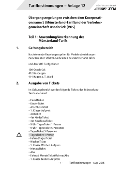 TB VGM Anlage 12 Uebergang VOS | 0,2 MB | pdf - Münsterland