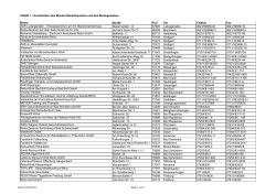 Liste mit ASP-Einrichtungen - Deutsche Rentenversicherung