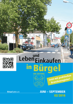 direkt hier - B&uuml;rgel aktiv eV
