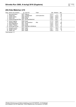 Silvretta Run 3000, A-Ischgl 2016 (Ergebnis) (94) Kids Mädchen U10