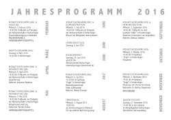 jahresprogramm 2016 - Bezirksimkerverein Herbertingen eV