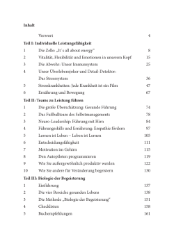 Das Geheimins der Leistungsfähigkeit