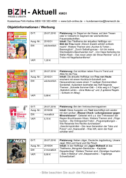 Aktuell KW31 - Bremer Zeitschriften