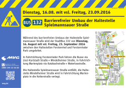 Bus 132 H-Umbau Spielmannsauer Str.