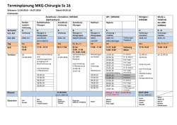 Lehrplan MKG