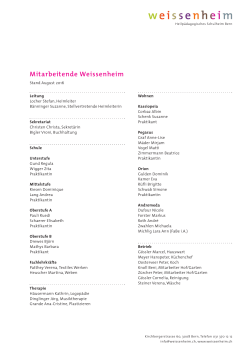 PDF Liste aller Mitarbeitenden