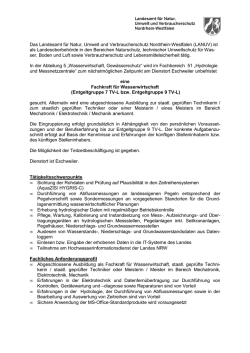 ist als Landesoberbeh&ouml;rde in den Bereichen N