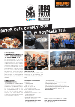 dutch oven competition 19. november 2016