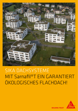 pdf - Roofing Sika Schweiz