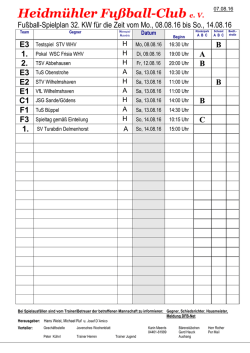 Heidm&uuml;hler Fu&szlig;ball