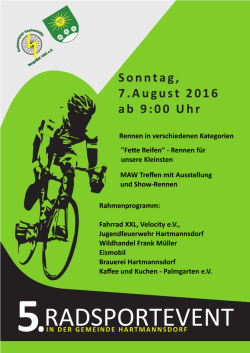 Flyer (pdf 390.1 kB) - Gemeinde Hartmannsdorf