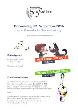 Donnerstag, 22. September 2016