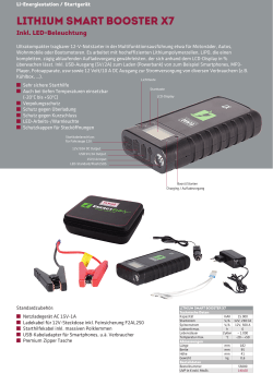 lithium smart booster x7