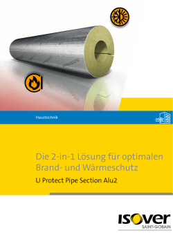 U Protect Pipe Section Alu2 Rohrschale