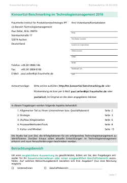 PDF - Fraunhofer-Institut für Produktionstechnologie