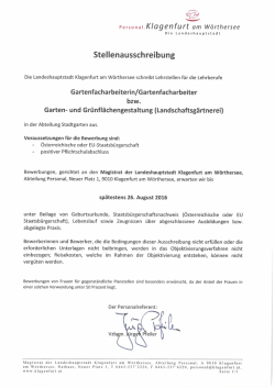 und Grünflächengestaltung (Landschaftsgärtnerei