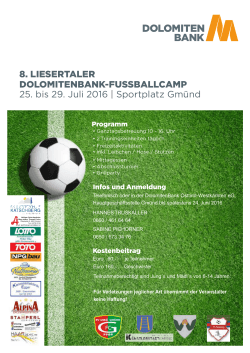 Plakat-DolomitenBank-FussballCamp 2016
