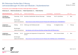 Lehrveranstaltungen BA-Studium HS 2016 nach Modulen (PDF