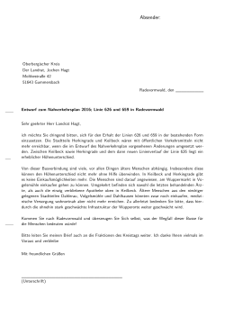 einen musterbrief als pdf