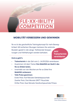 fle-xx-ibility competition