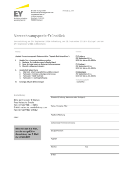 Verrechnungspreis-Frühstück