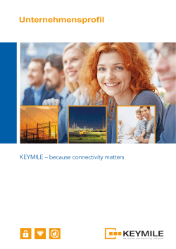 Company Profile Keymile