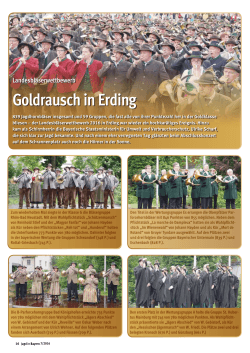 Landesbläserwettbewerb: Goldrausch in Erding