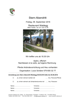 Programm und Anmeldung
